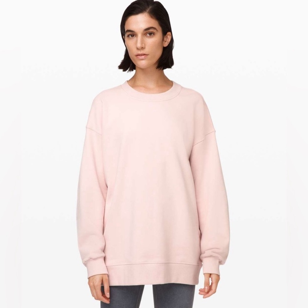 Lululemon Oversized Crewneck - Light Pink